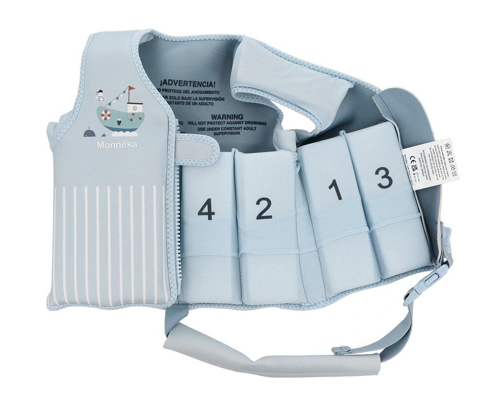 Tutete Floating Learning Jacket Fishing Boat 2-3 years