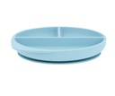 Tutete Silicone Plate with Suction Sky Blue