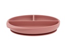 Tutete Silicone Plate with Suction Brick Blush