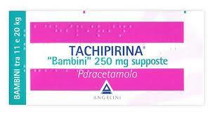 Tachipirina, Paracetamol  250 mg
