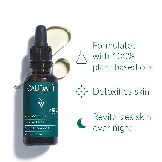 Caudalie – Overnight Detox Oil Vinergeting C+,30ml