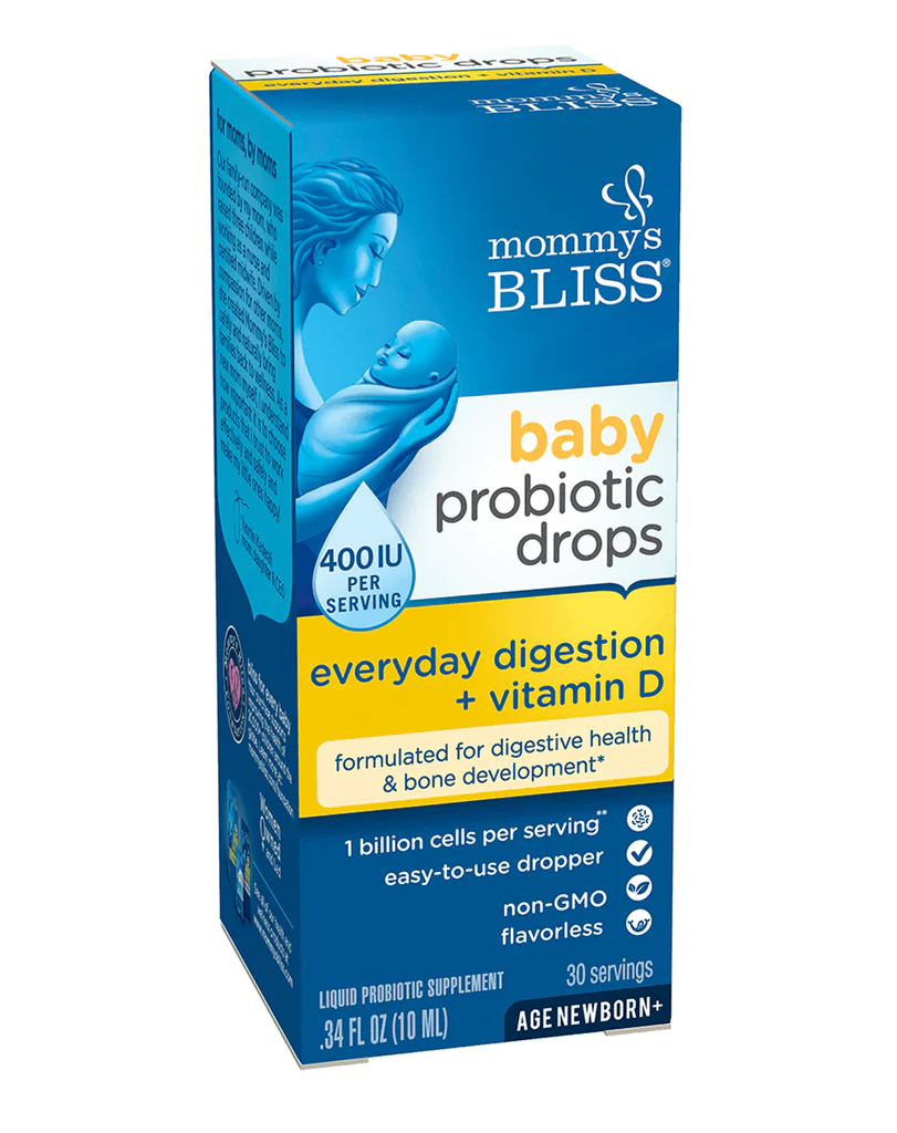 Mommys Bliss Baby Probiotic drops + D3,10ml
