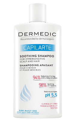Dermedic Capilarte Soothing Shampoo pH 5.5,300ml