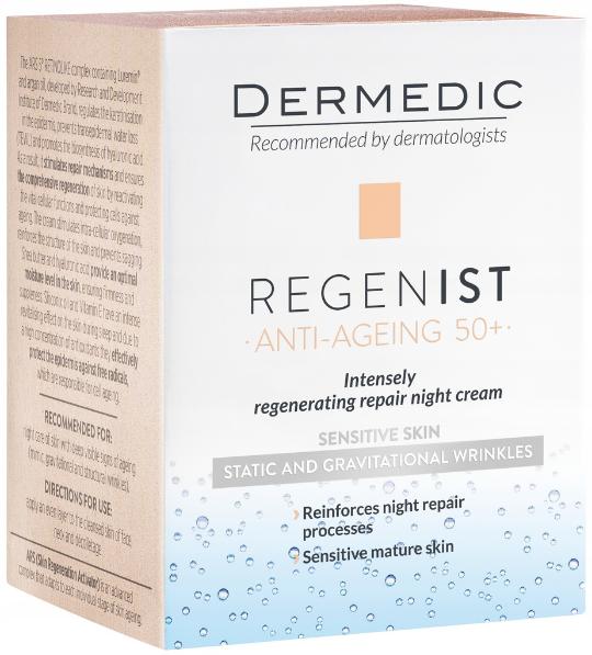 Dermedic Regenist Anti-Ageing 50+ Night Cream ,50ml