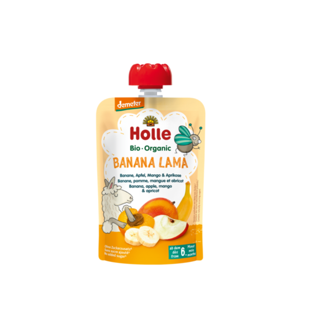 Holle bio-organic banana lama 6m+