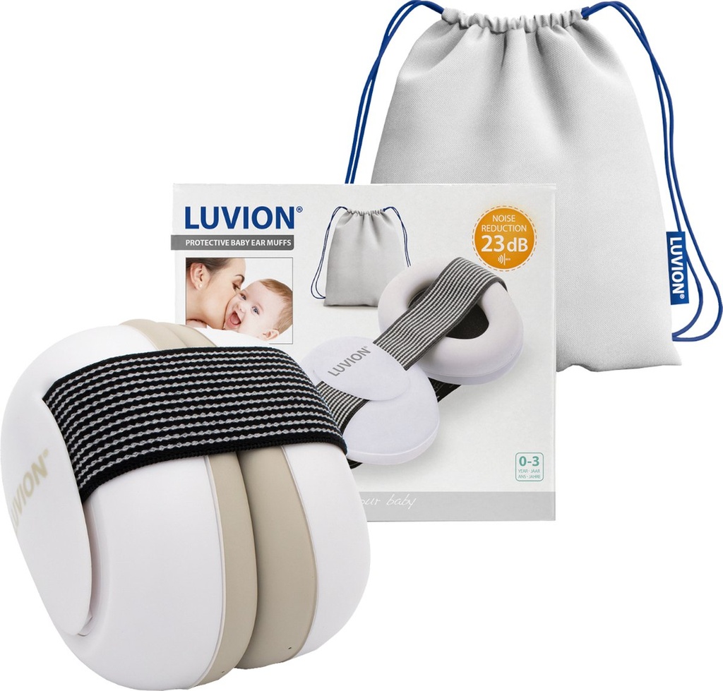 Kufje Luvion per bebe (te bardha)