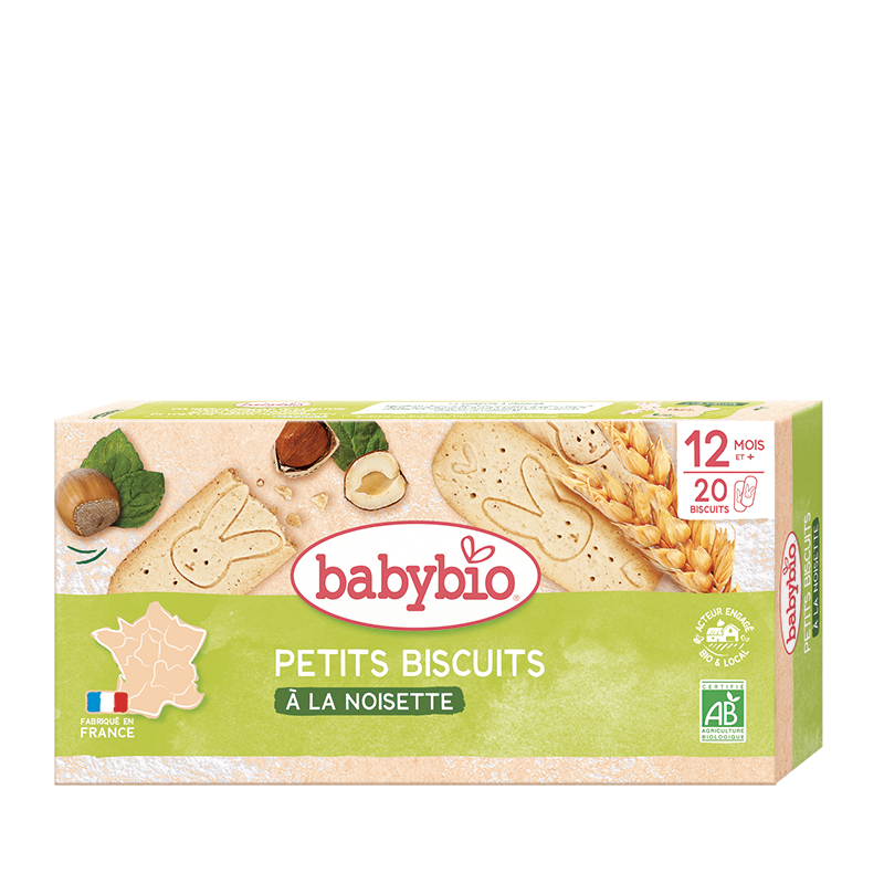 Babybio Hazelnut Biscuit Belgium - Organic 160gr