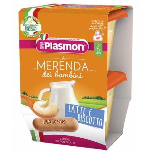 [8001040199084] Plasmon La Merenda Latte Biscotto x2