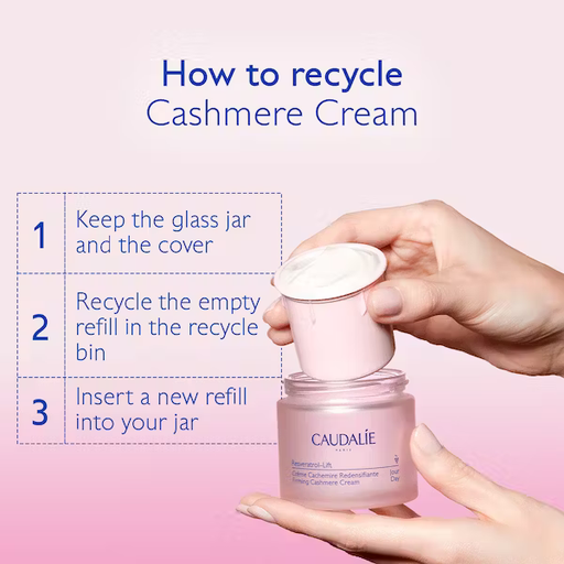 [428] Caudalie Resveratrol-Lift cashmere cream refill 50ml