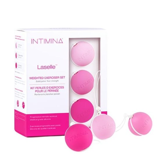 [5549H] Intimina Laselle Weighted Exerciser Set