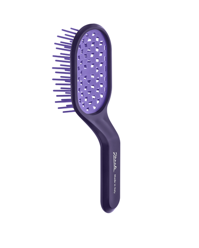 [SP507.A VIO] JANEKE CURVY VENTED BRUSH, EXTREME VOLUME BLOWOUTS HAIR BRUSH PURPLE