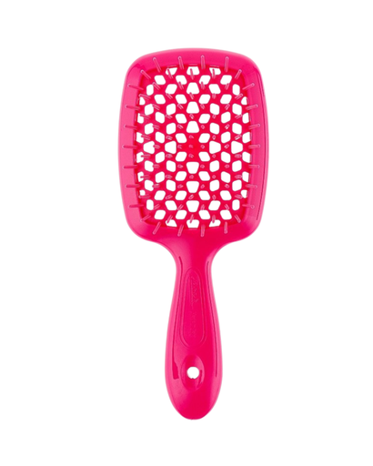 [82SP226 FFL] JANEKE SUPERBRUSH VENTED BRUSH WITH SOFT PINS FLUO FUCHSIA COLOUR