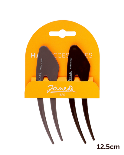 [JG48020BLITOR] JANEKE HAIR CLIP 12,5 cm, 2PCS