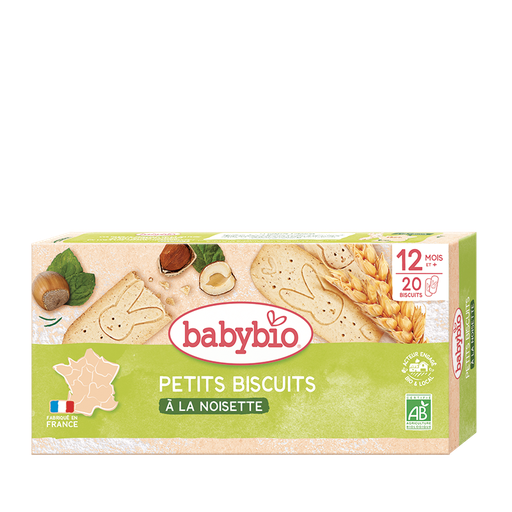 [50422] Babybio Hazelnut Biscuit Belgium - Organic 160gr