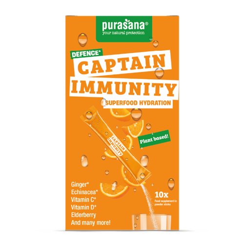 [PURAHS05] Purasana Hydration Superfoods Captain Immunity 10 x 4.5g