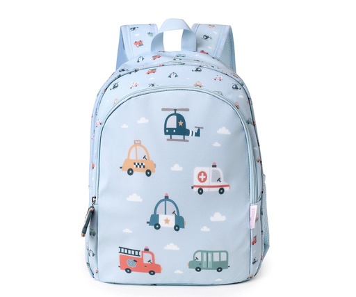 [8434149535482] Tutete City Cars Medium-Sized Backpack +Keychain