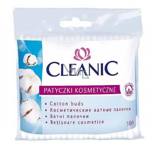 [5900095002581] Cleanic  Harper Hygienics Cotton Buds,Foli Bag, 160Pcs
