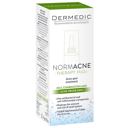 [604-DM-147] Dermedic Normacne Therapy 

H2O2

 Acne Spot Treatment, 15ml