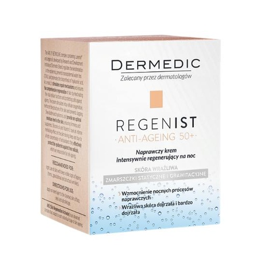 [604-DM-204] Dermedic Regenist Anti-Ageing 50+ ,Day Cream,50ml