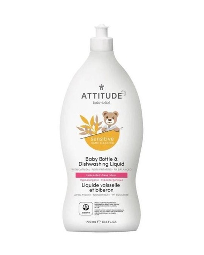 [626232603187] Attitude Baby Natural Baby Bottle e Dishwashing Liquid