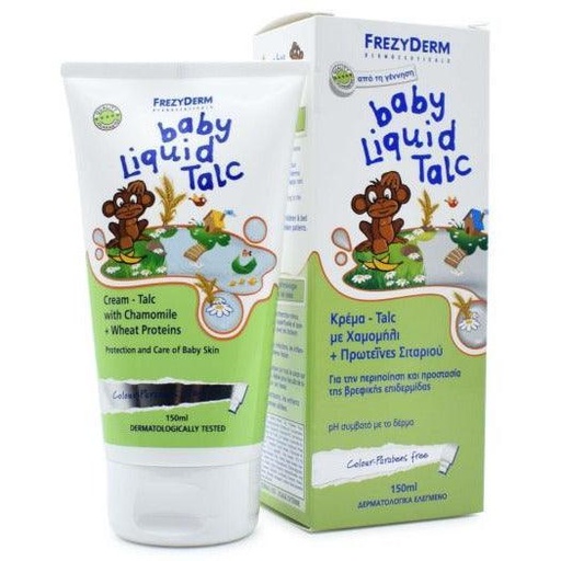 [5202888101106] Frezyderm Baby liquid talc cream-talc 150ml