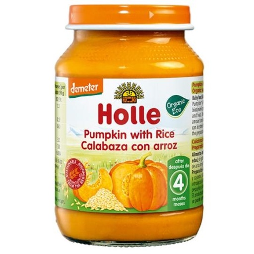 [7640104955092] Holle Pumpkin with Rice ,190g