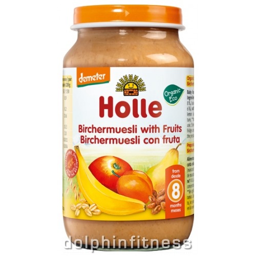 [7640104955719] Holle Birchermuesli with Fruits ,220g