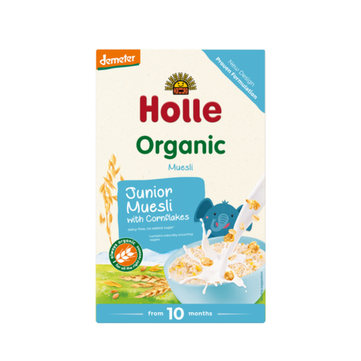 [7640161872257] Holle Organic Junior Muesli Multigrain with cornflakes ,250g