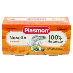 [8001040089736] Plasmon nasello con patate (merluc) 2*160g +6m