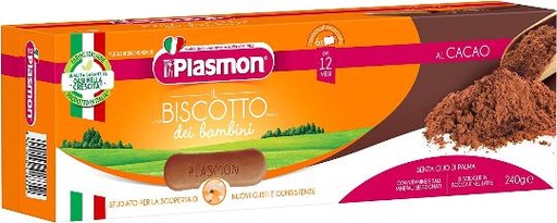 [8001040418352] Plasmon il biscotto dei bambini al cacao 240g