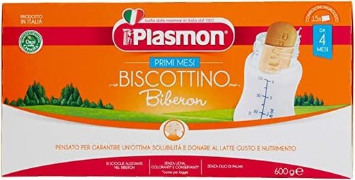 [8001040418420] Plasmon Biscottino biberon +4m 600g