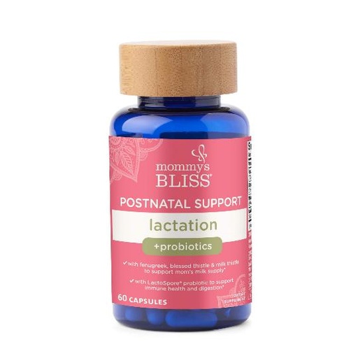 [679234106224] Mommys Bliss Postnatal Support Lactation+Probiotics ,60caps
